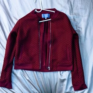 Burgundy Jacket